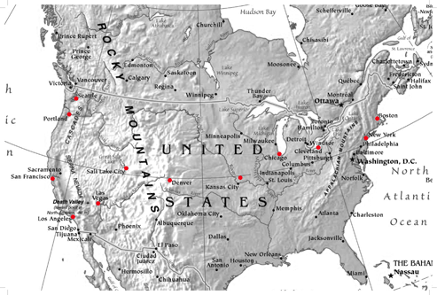 map of us cities. map of us cities. map of usa